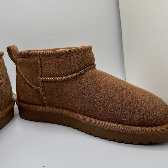 CUSHIONAIRE Women's pull on boot 6 CHESTNUT - Picture 6 of 7